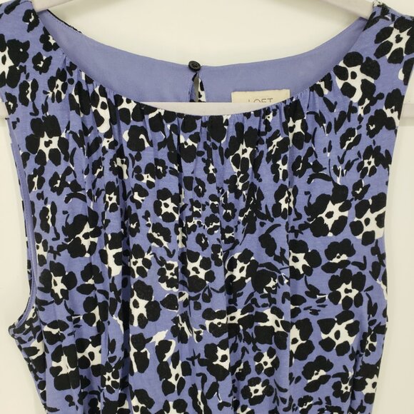 LOFT Floral Print Dress - Picture 6 of 9